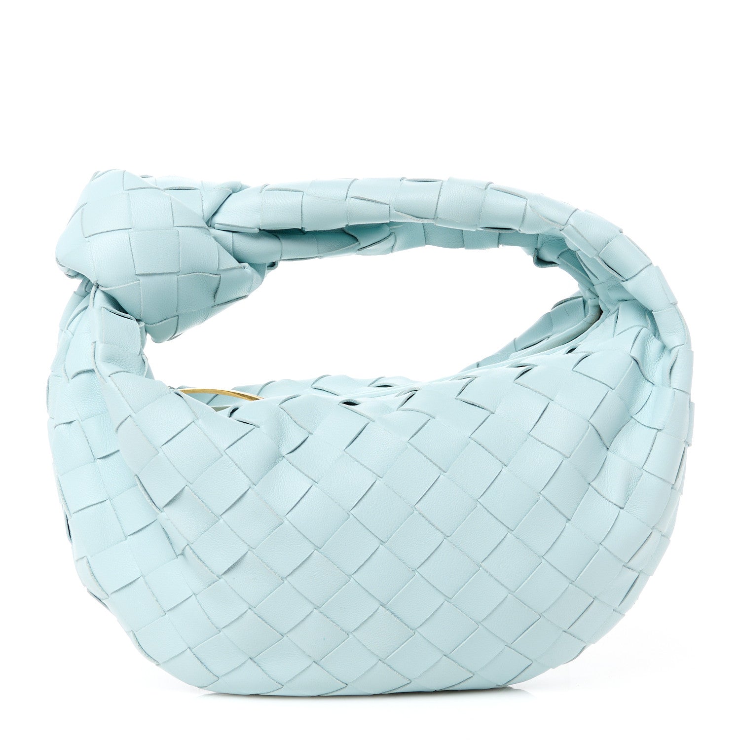 Bottega Veneta Nappa Intrecciato Mini Jodie Teal Washed 1 of 11