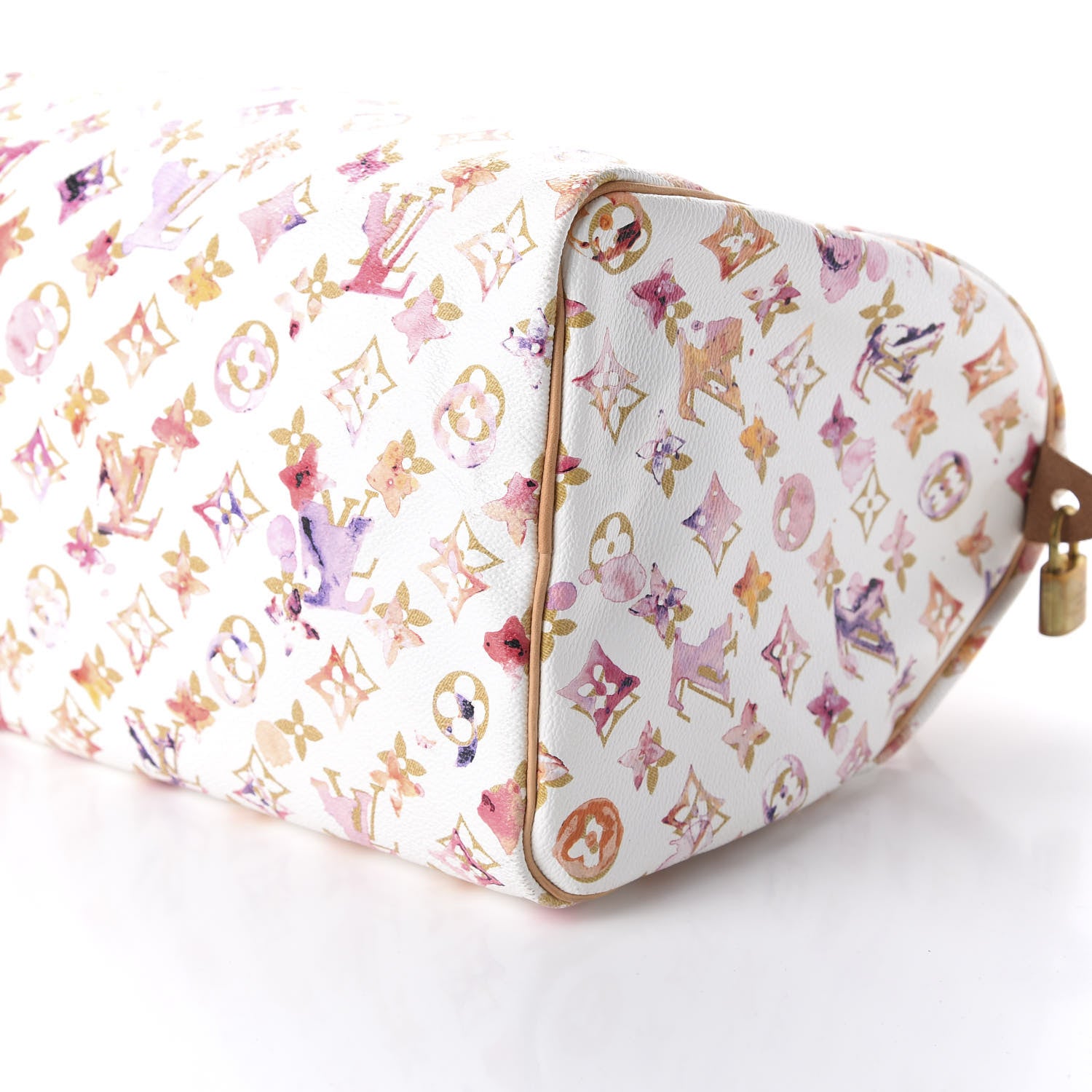 Louis Vuitton Watercolor Aquarelle Speedy 35 White 7 of 9