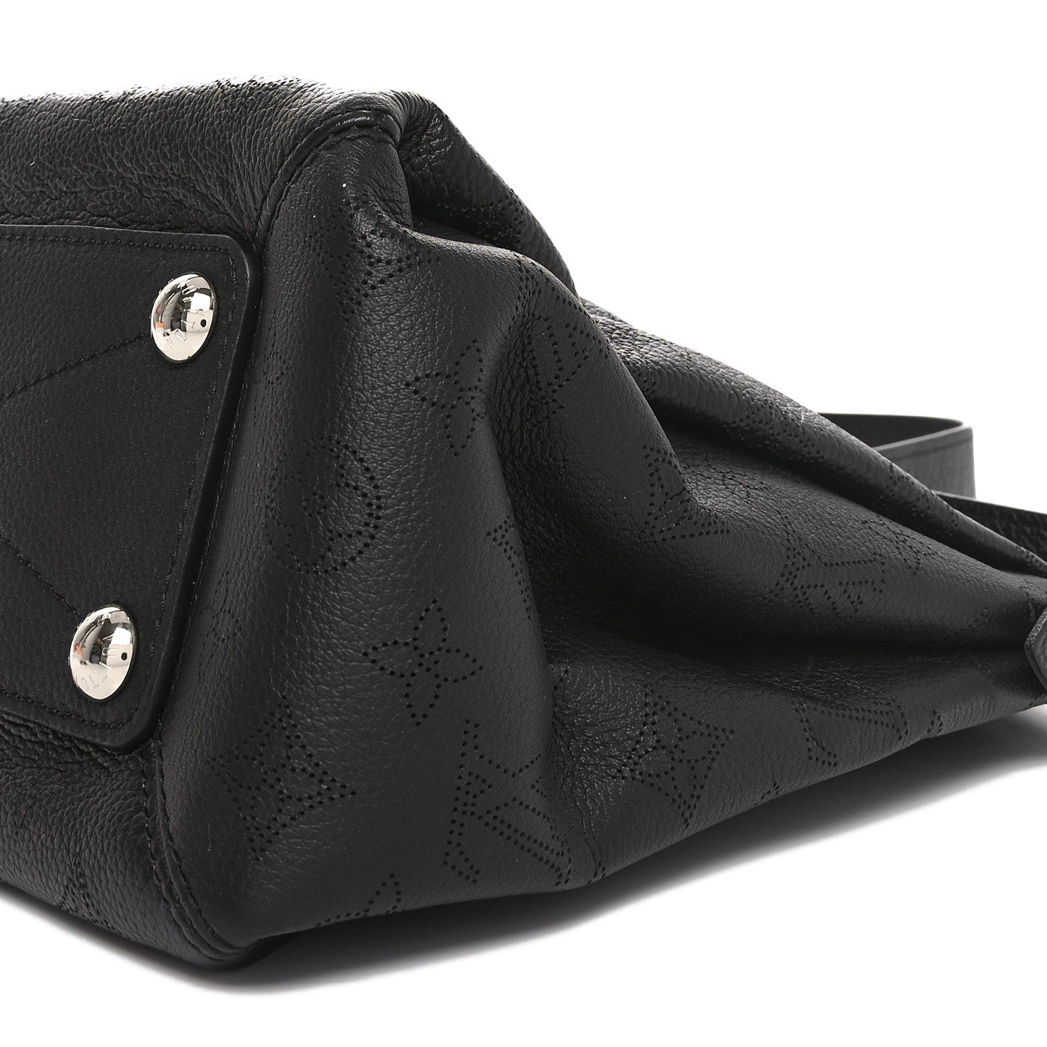 Louis Vuitton Mahina Babylone Chain BB Black 10 of 11
