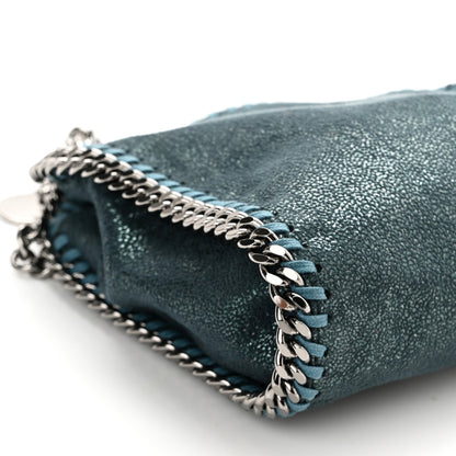 Stella McCartney Shaggy Deer Tiny Falabella Tote Petroleum 9 of 10