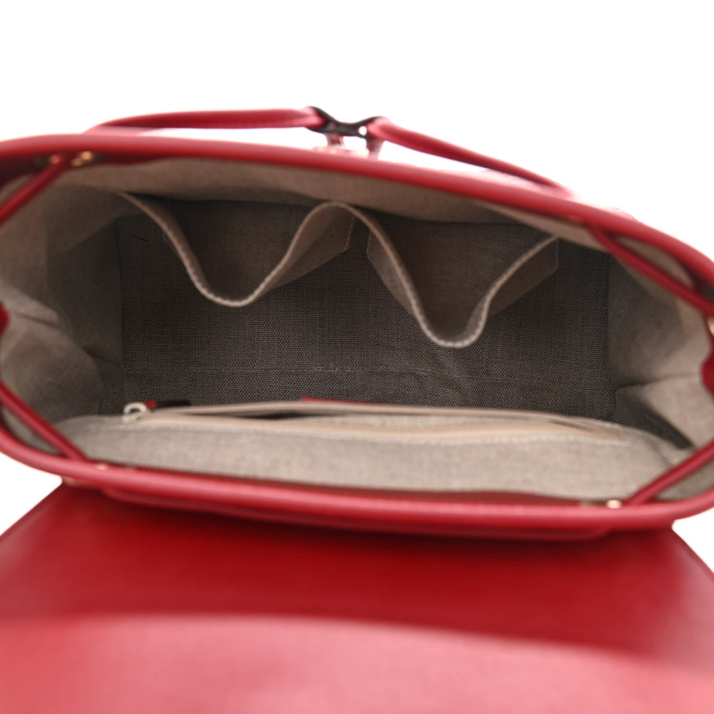 Microguccissima Drawstring Backpack Red