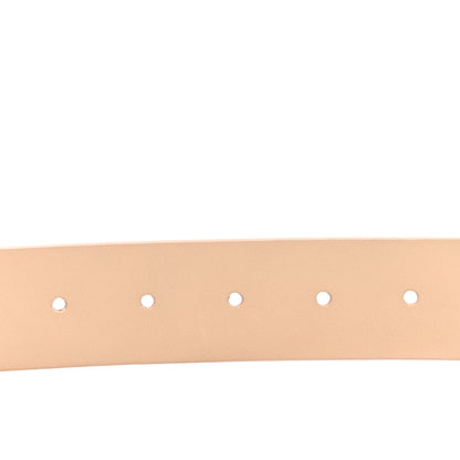 Louis Vuitton Calfskin Ecrin Belt 85 34 Opal 5 of 6