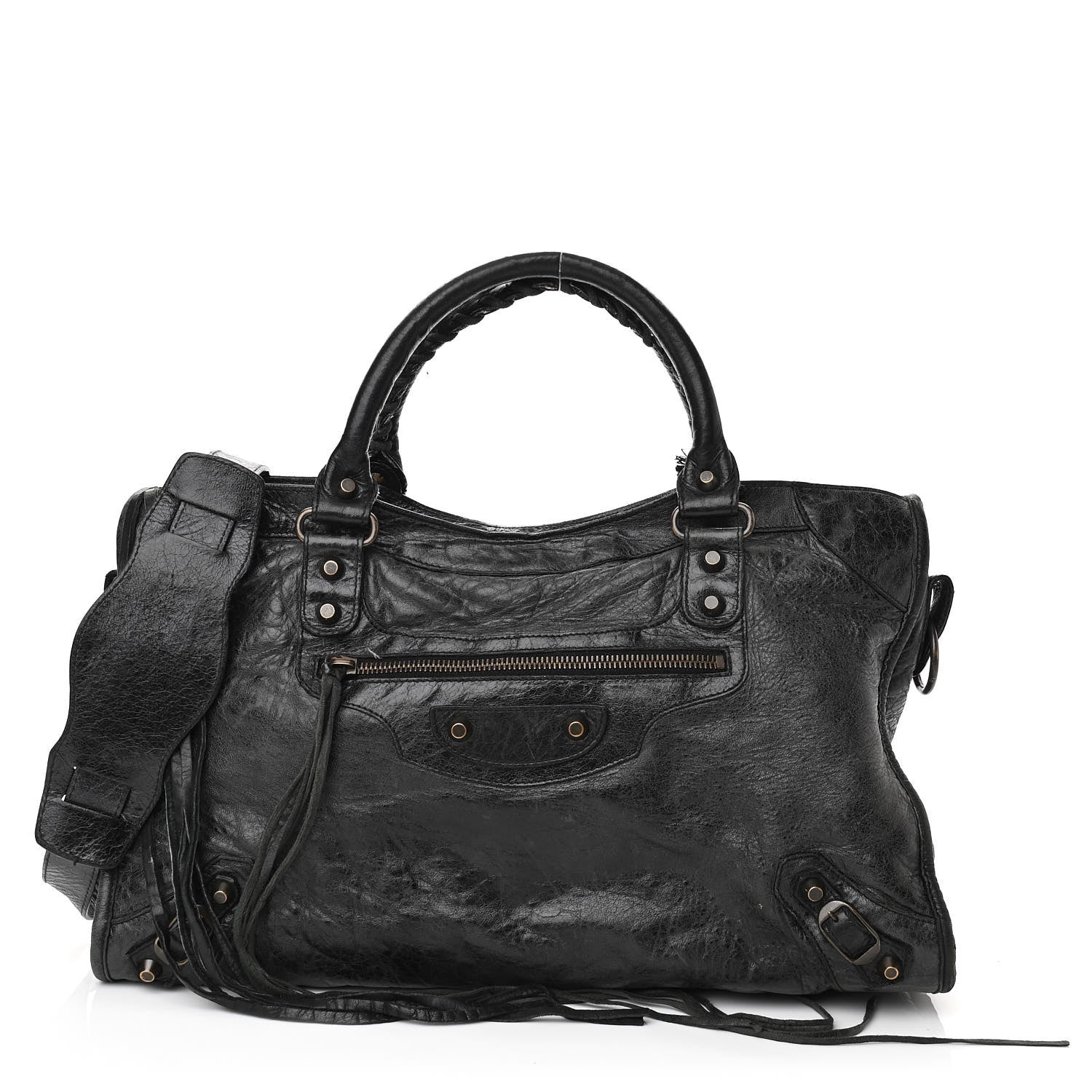 Balenciaga Agneau Classic Hardware City Black 1 of 14