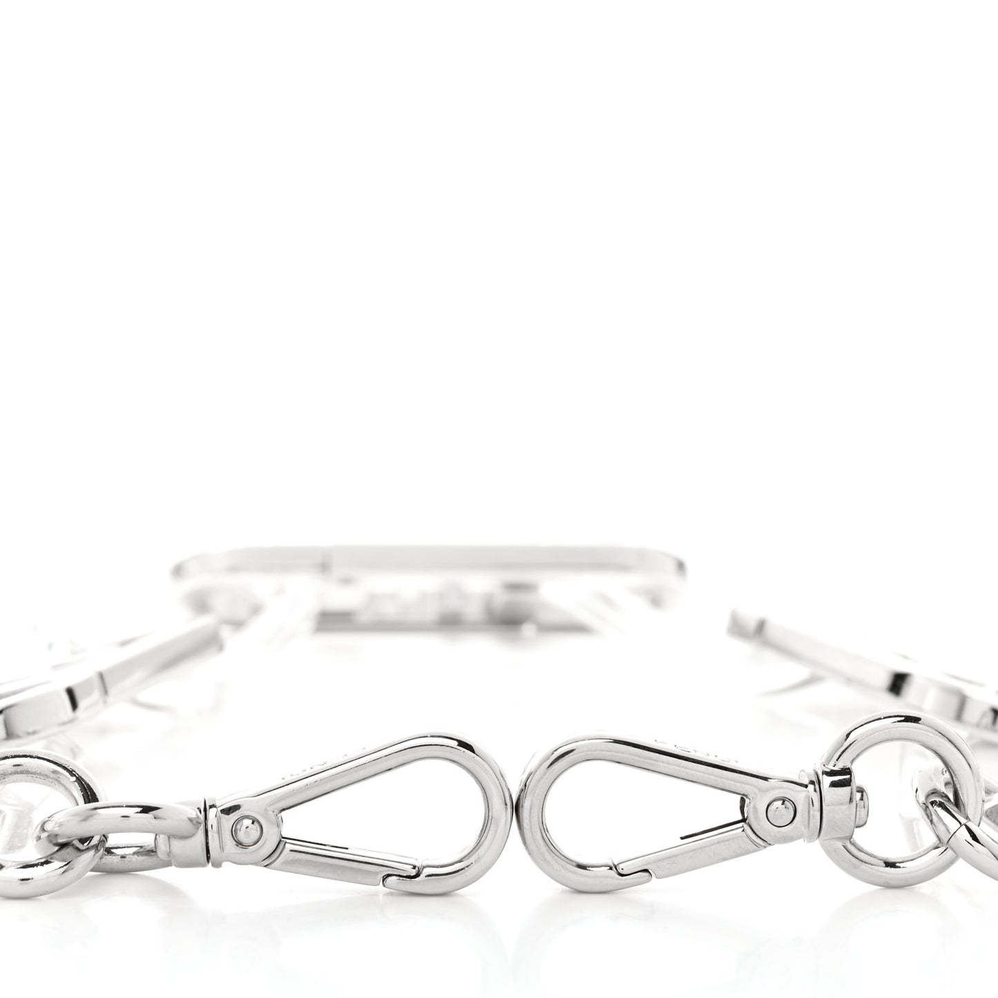 Metal Plexiglass O'Lock Strap You Silver