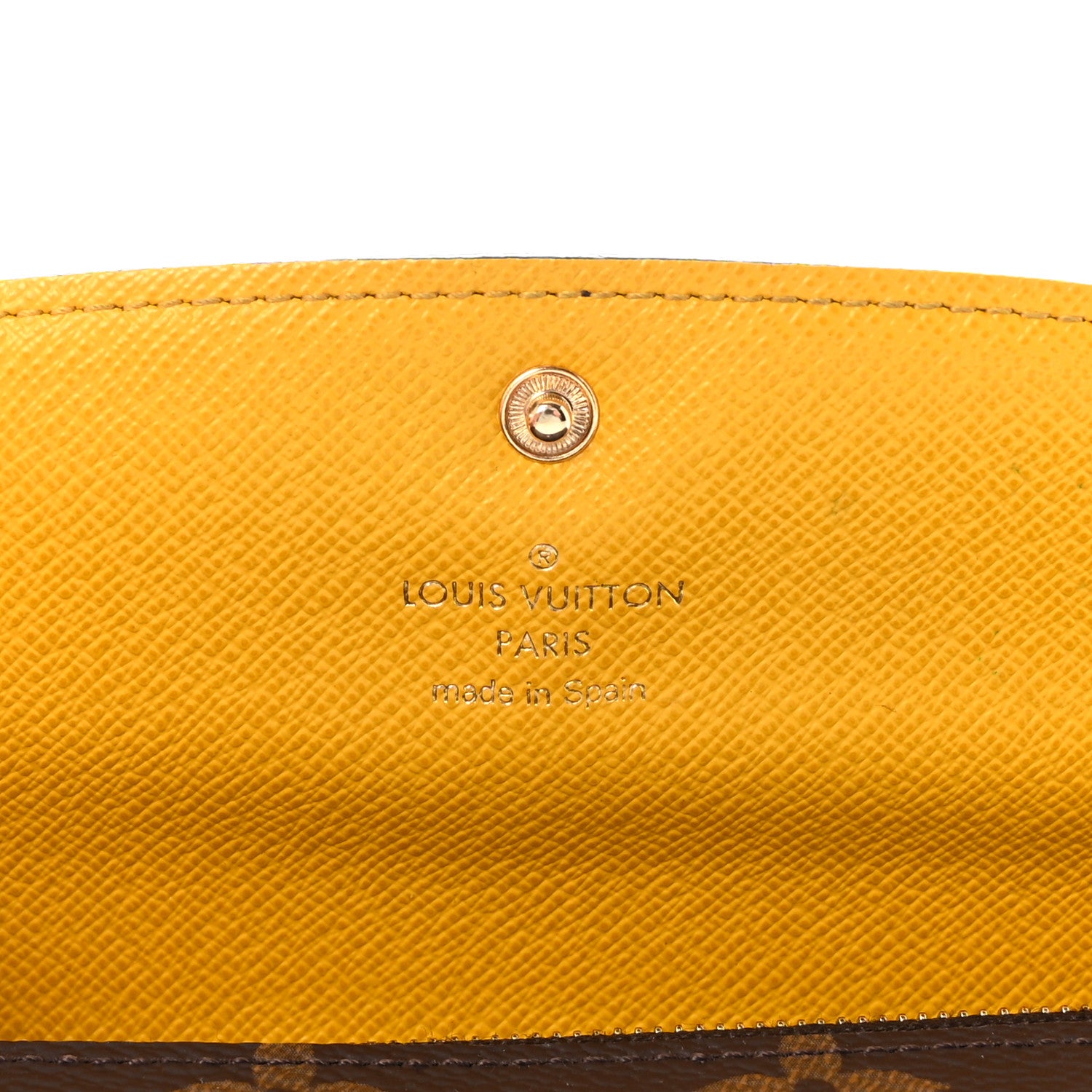 Louis Vuitton Monogram Emilie Wallet Mimosa 6 of 7