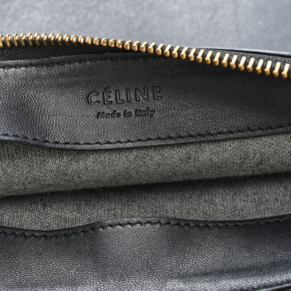 Celine Lambskin Large Trio Crossbody Bag Black 8 of 11