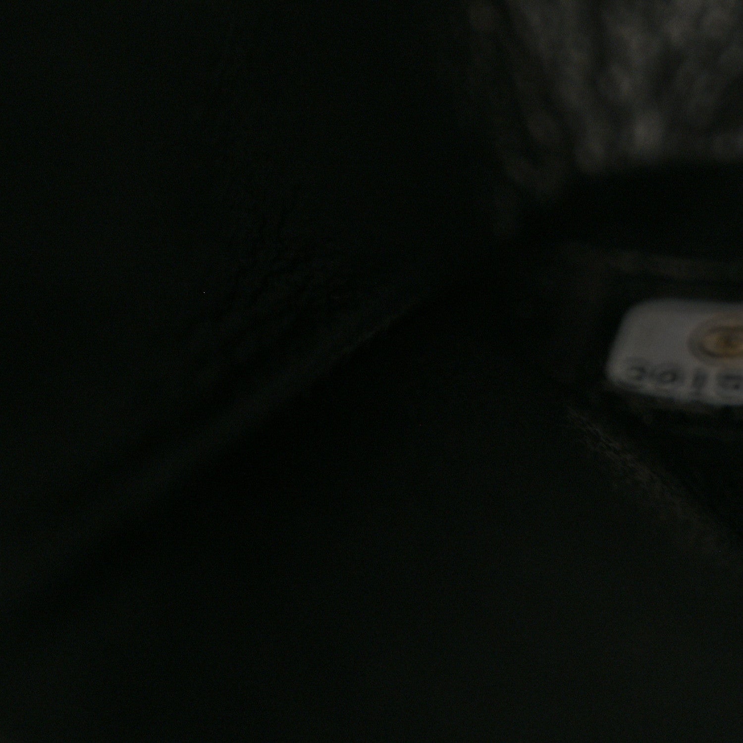 Chanel Caviar Chevron Quilted Medium Double Flap Black 7 of 11