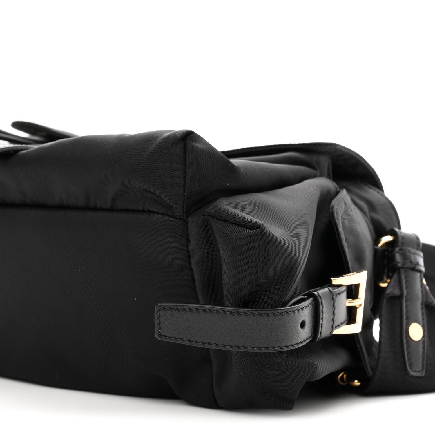 Prada Re-Nylon Medium Explore Shoulder Bag Black 10 of 11