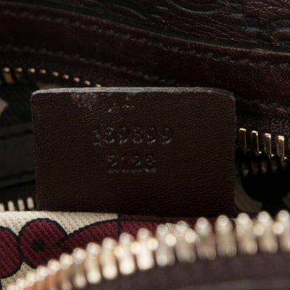 Gucci Guccissima Medium Wave Boston Dark Brown 7 of 9