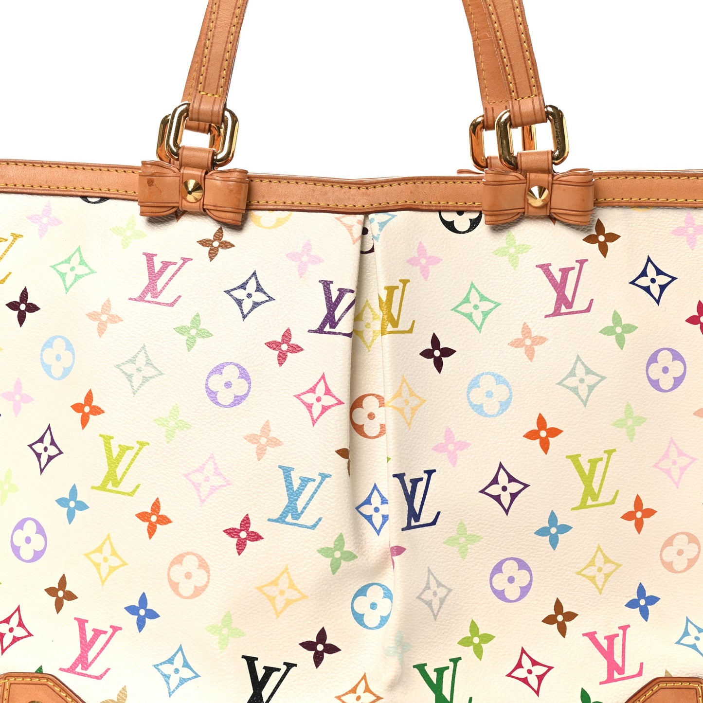 Monogram Multicolor Sharleen MM White