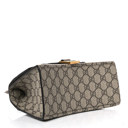 Balenciaga X GUCCI GG Supreme Monogram Small Hourglass Top Handle Bag Beige Ebony 4 of 10