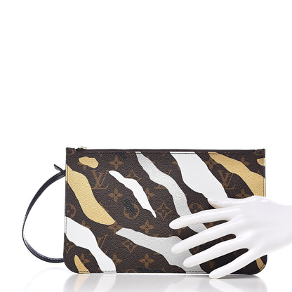 Louis Vuitton X LOL Monogram Neverfull MM GM Pochette Gold Silver 2 of 7