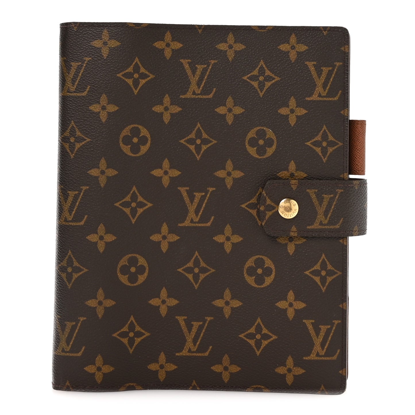 Monogram Large Ring Agenda Cover