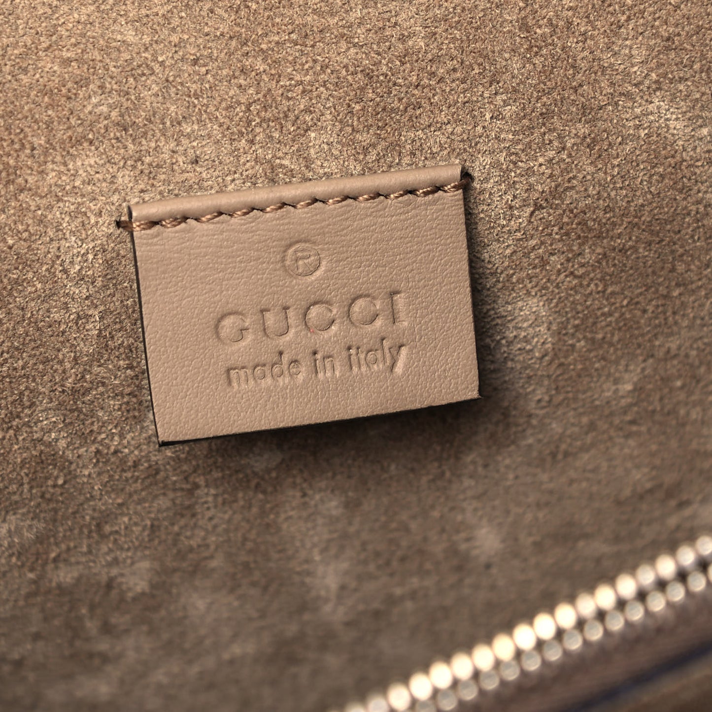 GG Supreme Monogram Medium Dionysus Shoulder Bag Taupe