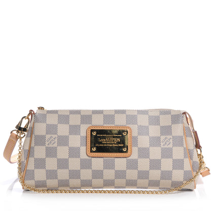 Louis Vuitton Damier Azur Eva Clutch 1 of 7