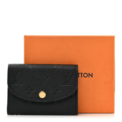 Louis Vuitton Empreinte Rosalie Coin Purse Black 7 of 7
