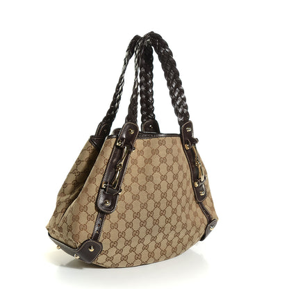 Gucci Monogram Small Pelham Shoulder Bag Dark Brown 3 of 10