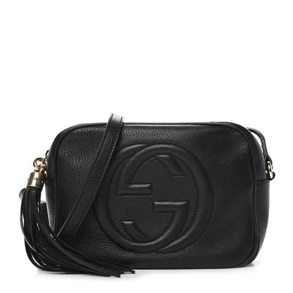 Gucci Pebbled Calfskin Small Soho Disco Bag Black 1 of 11