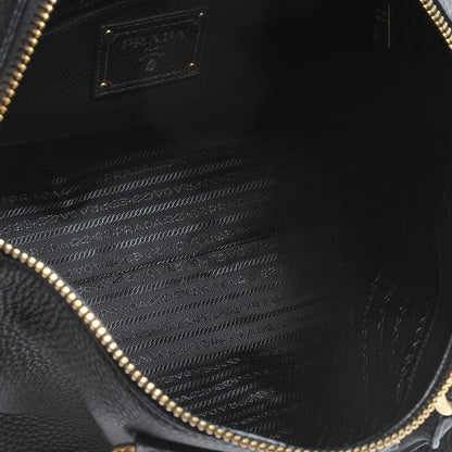Prada Vitello Daino Shoulder Bag Nero Black 6 of 10