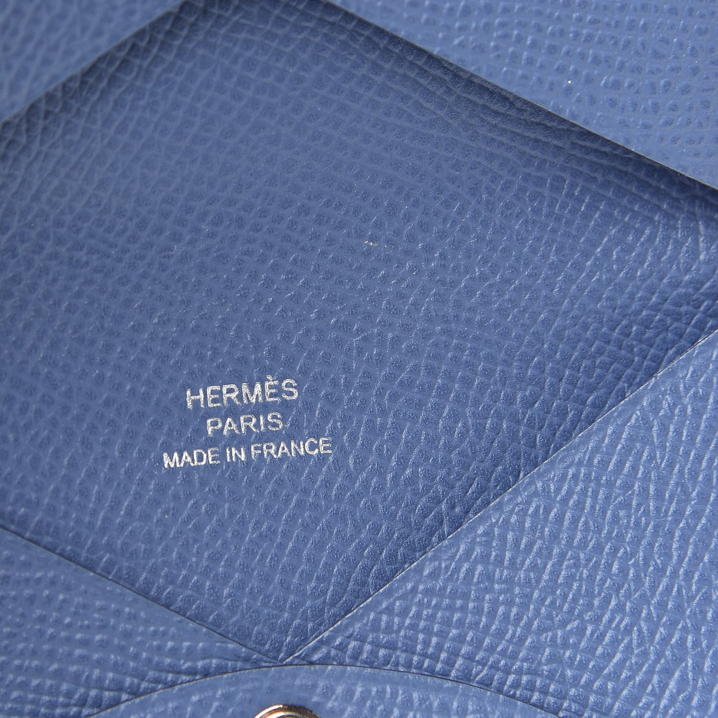 Epsom Calvi Card Case Bleu Brighton