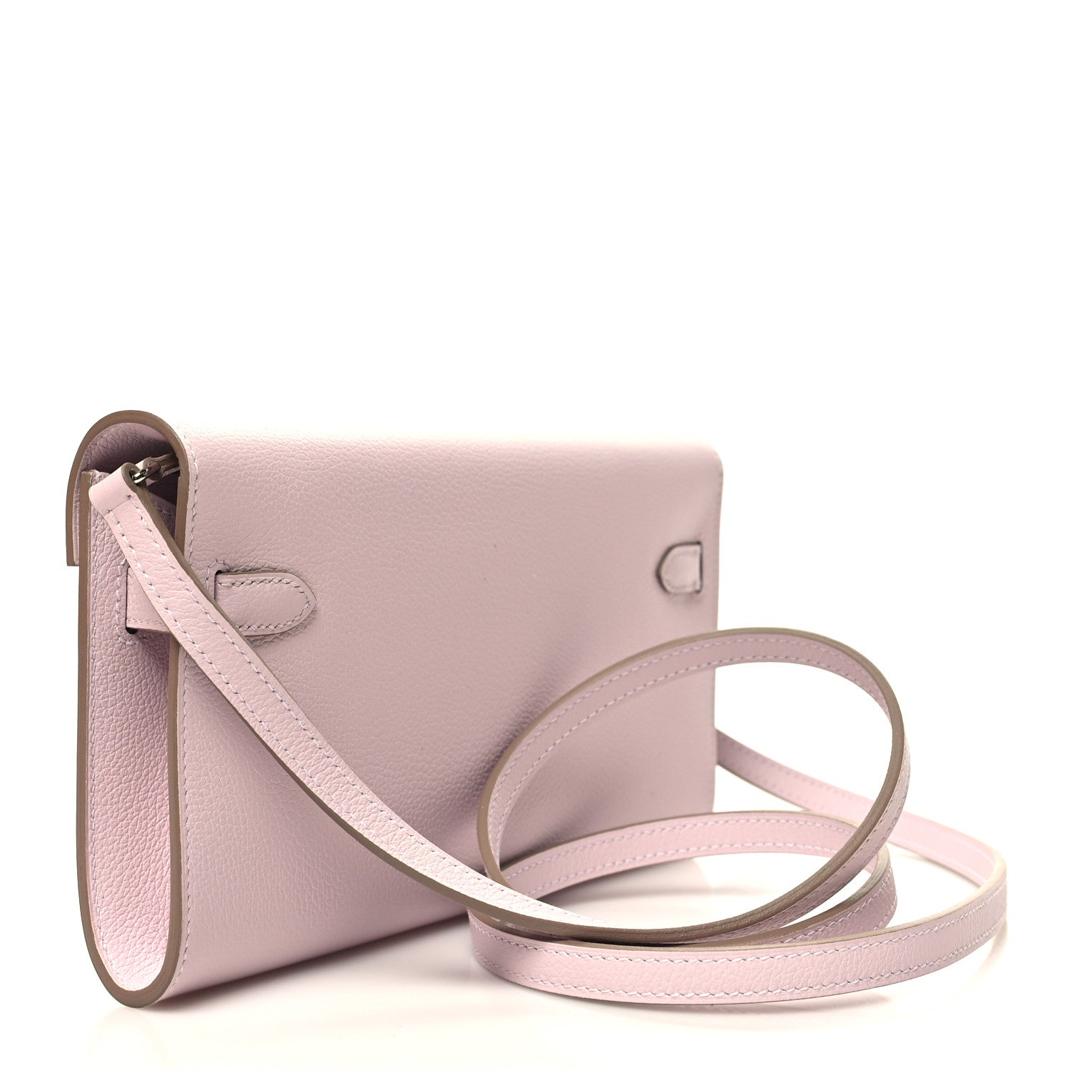 Hermes Evercolor Kelly To Go Wallet Mauve Pale 3 of 10