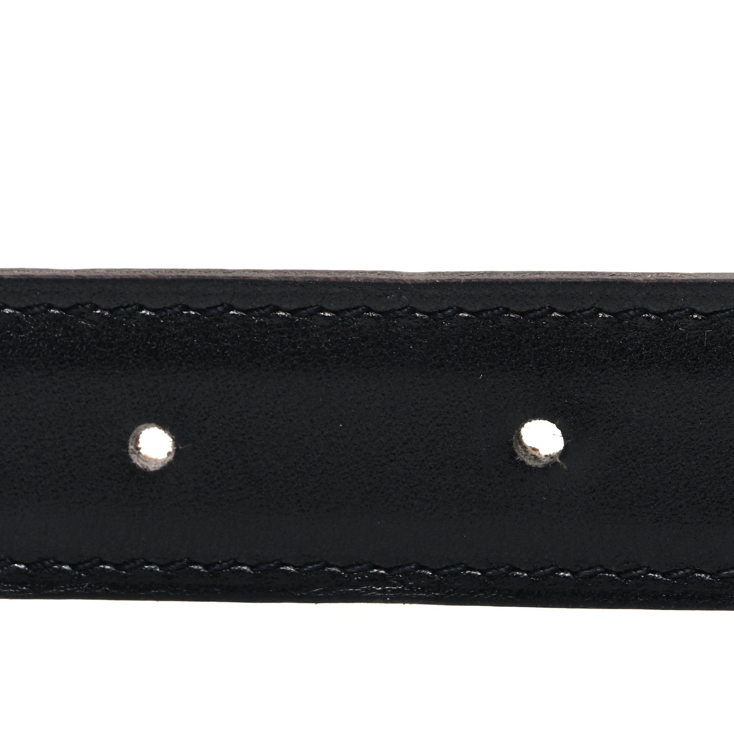 Hermes Swift Epsom 24mm Mini Constance H Belt 85 34 Black Gold 3 of 6