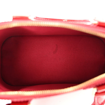 Louis Vuitton Vernis Alma BB Pomme D'Amour 5 of 11