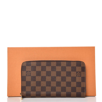 Louis Vuitton Damier Ebene Zippy Organizer Wallet 8 of 8