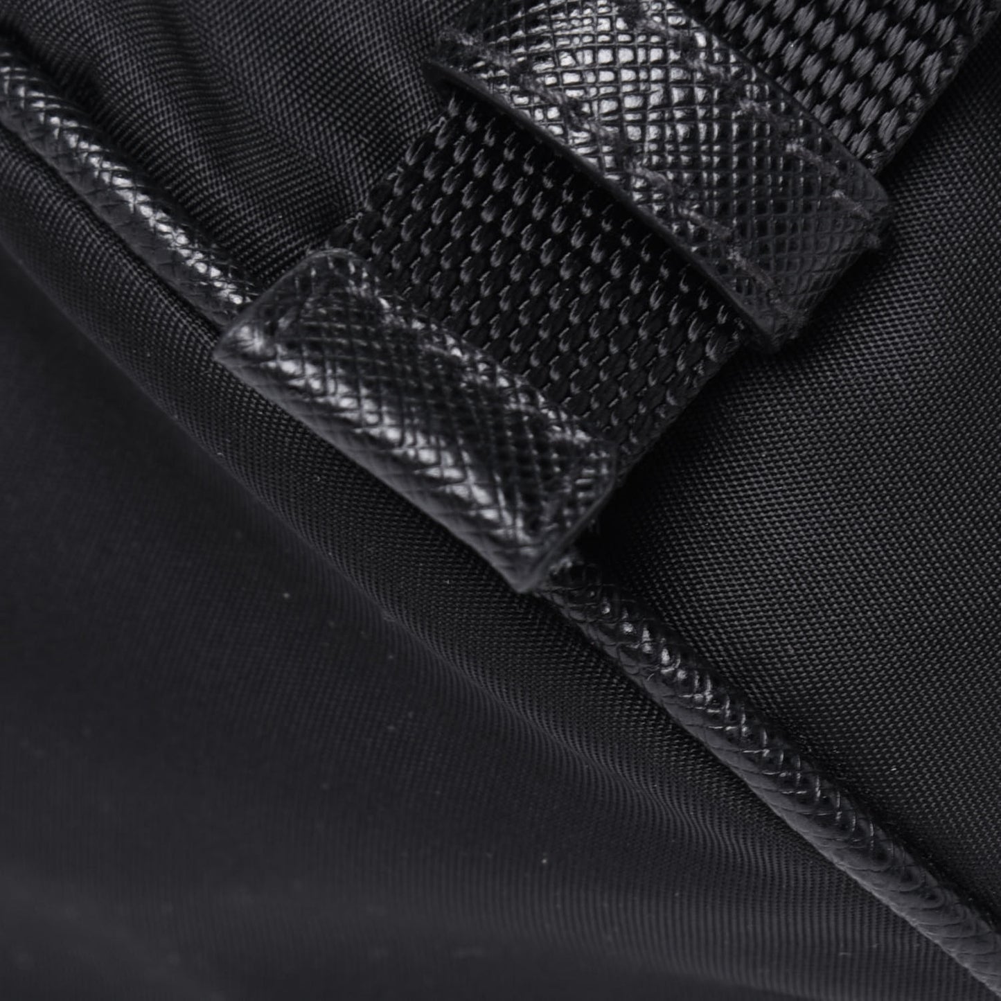Tessuto Nylon Belt Bag Black