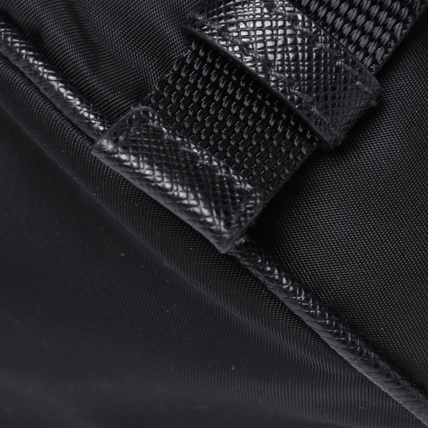 Prada Tessuto Nylon Belt Bag Black 10 of 12
