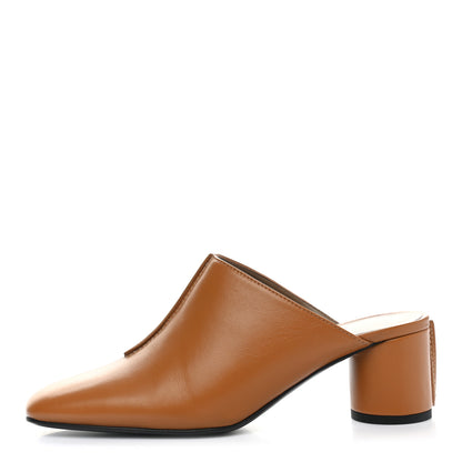 Hermes Calfskin Detail Mules 36 Beige Dore 1 of 9