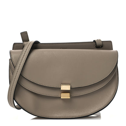 Chloe Calfskin Mini Georgia Crossbody Bag Motty Grey 1 of 14
