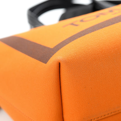 Tom Ford Canvas Mini T Tote Bag Orange 8 of 13