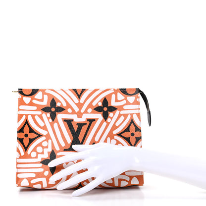 Louis Vuitton Monogram Giant Crafty Pochette Toiletry 26 Creme Caramel 2 of 8