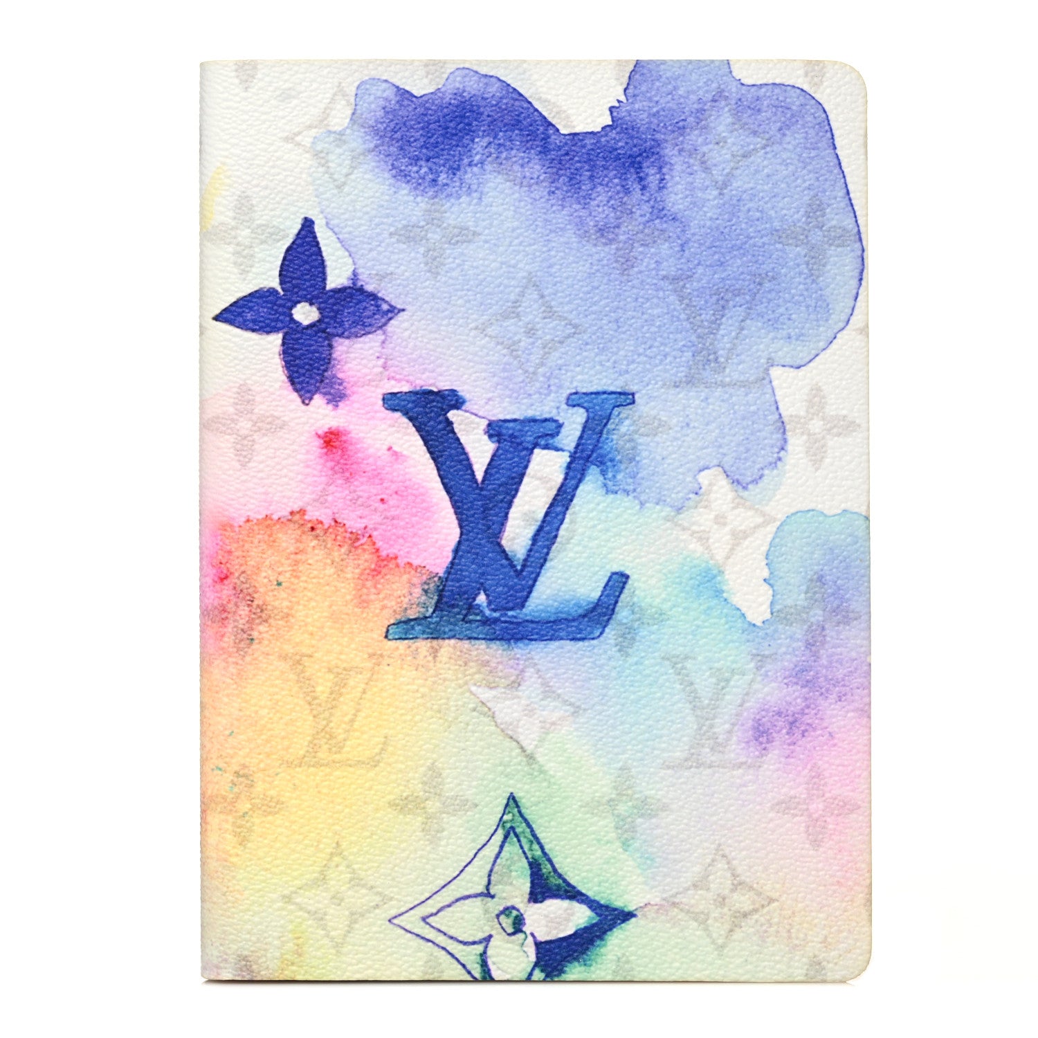Louis Vuitton Monogram Watercolor Clemence Notebook Multicolor 1 of 6