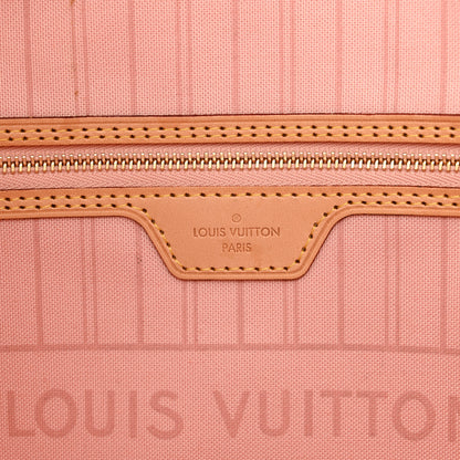 Louis Vuitton Damier Azur Tahitienne Neverfull MM 6 of 11