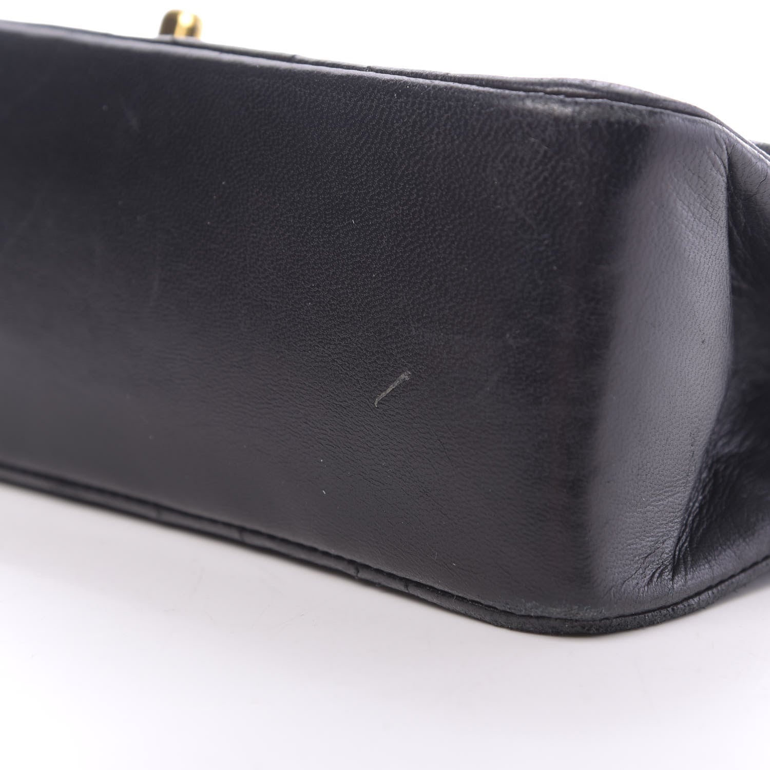Chanel Lambskin Quilted Small Single Flap Black 8 of 14