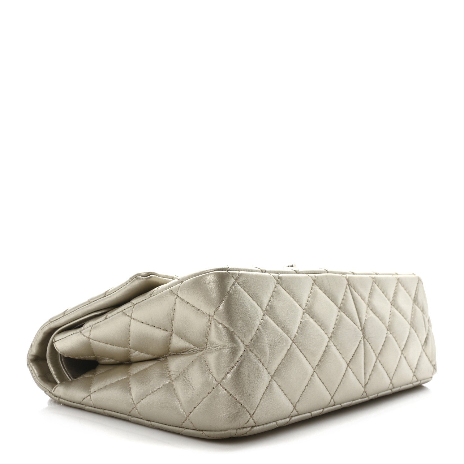 Chanel Metallic Lambskin Quilted 2.55 Reissue 226 Flap Silver 4 of 10