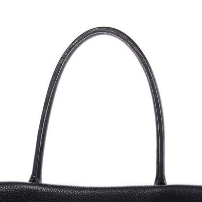 Louis Vuitton Cuir Orfevre Veau Cachemire Tote W GM Black 14 of 14