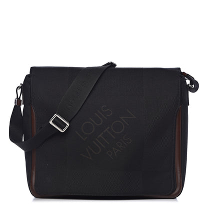 Louis Vuitton Damier Geant Messenger Bag Black 1 of 22