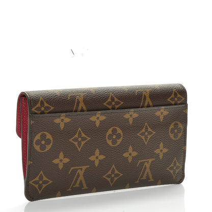 Louis Vuitton Monogram Jeanne Wallet Fuchsia 3 of 8
