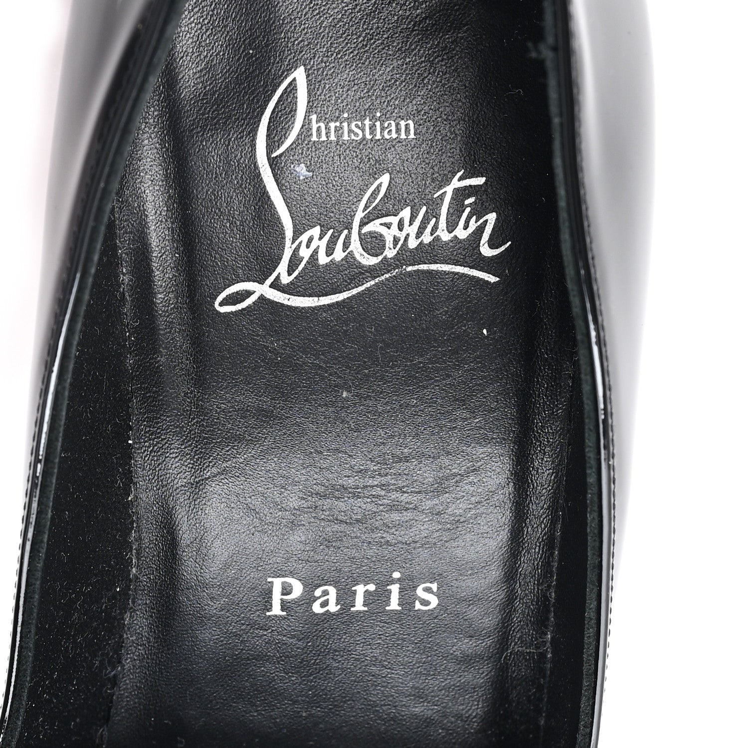 Christian Louboutin Patent Miss Z 100 Pumps 36 Black 8 of 8