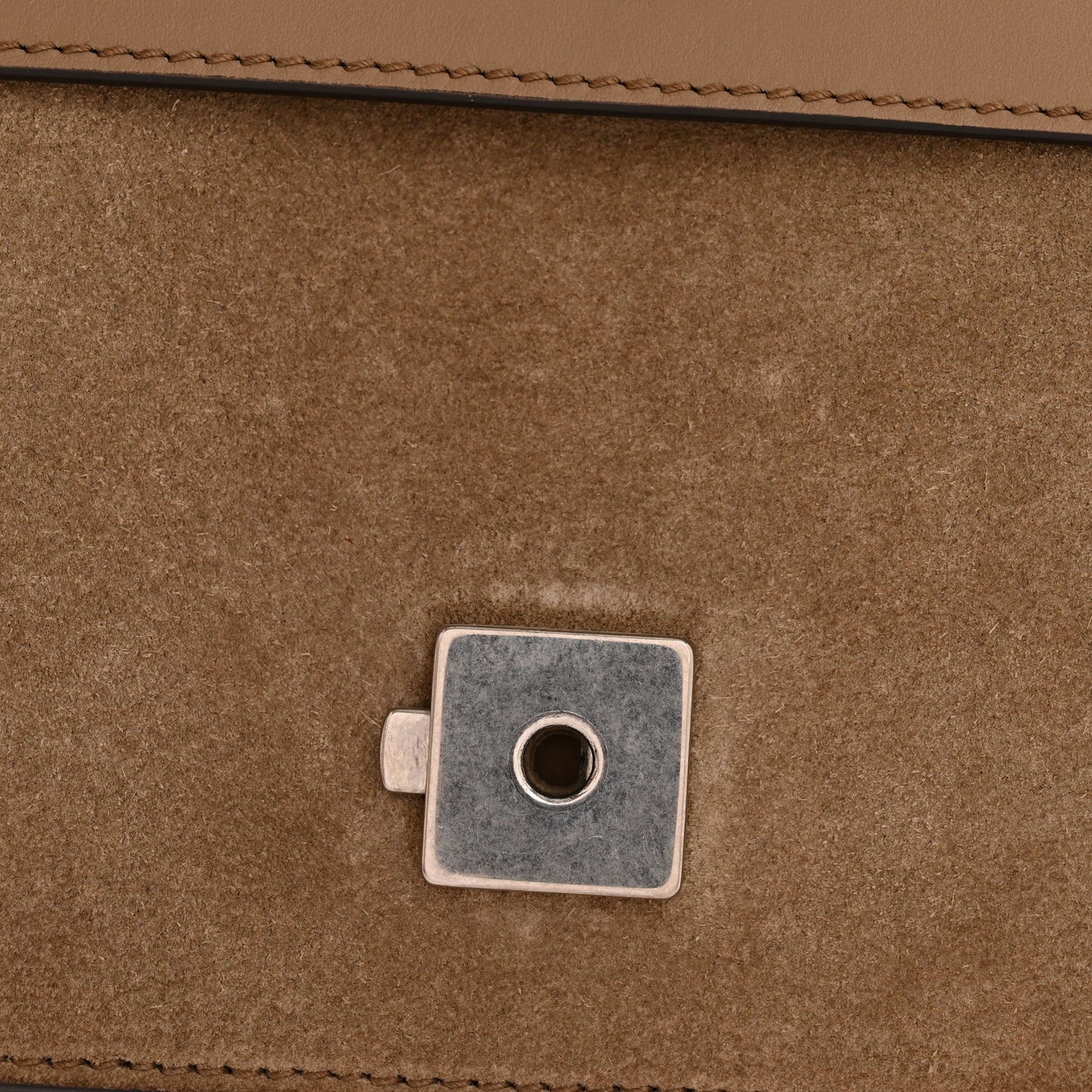 Suede Medium Dionysus Shoulder Bag Taupe