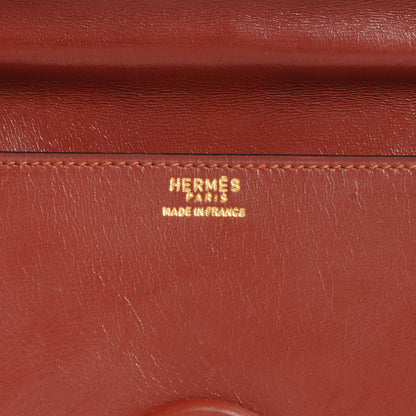 Hermes Box Origami Clutch Rouge H 6 of 7