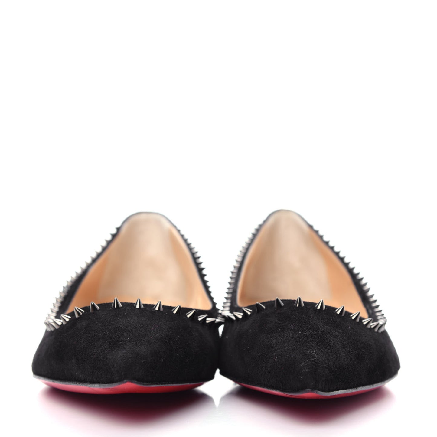 Veau Velours Anjalina Flats 39.5 Black
