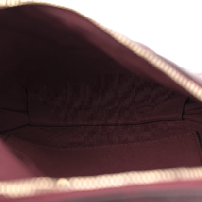 Chanel Calfskin Quilted Banane Waist Bag Fanny Pack Burgundy 4 of 9