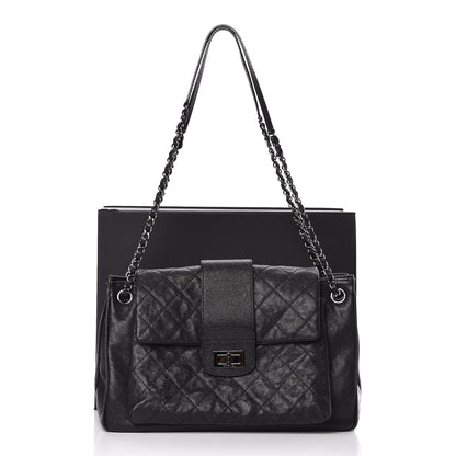 Chanel Caviar Mademoiselle Accordion Flap Black 13 of 13