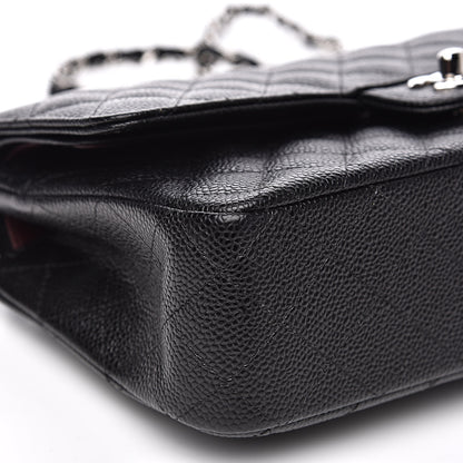 Chanel Caviar Quilted Medium Double Flap Black 8 of 12