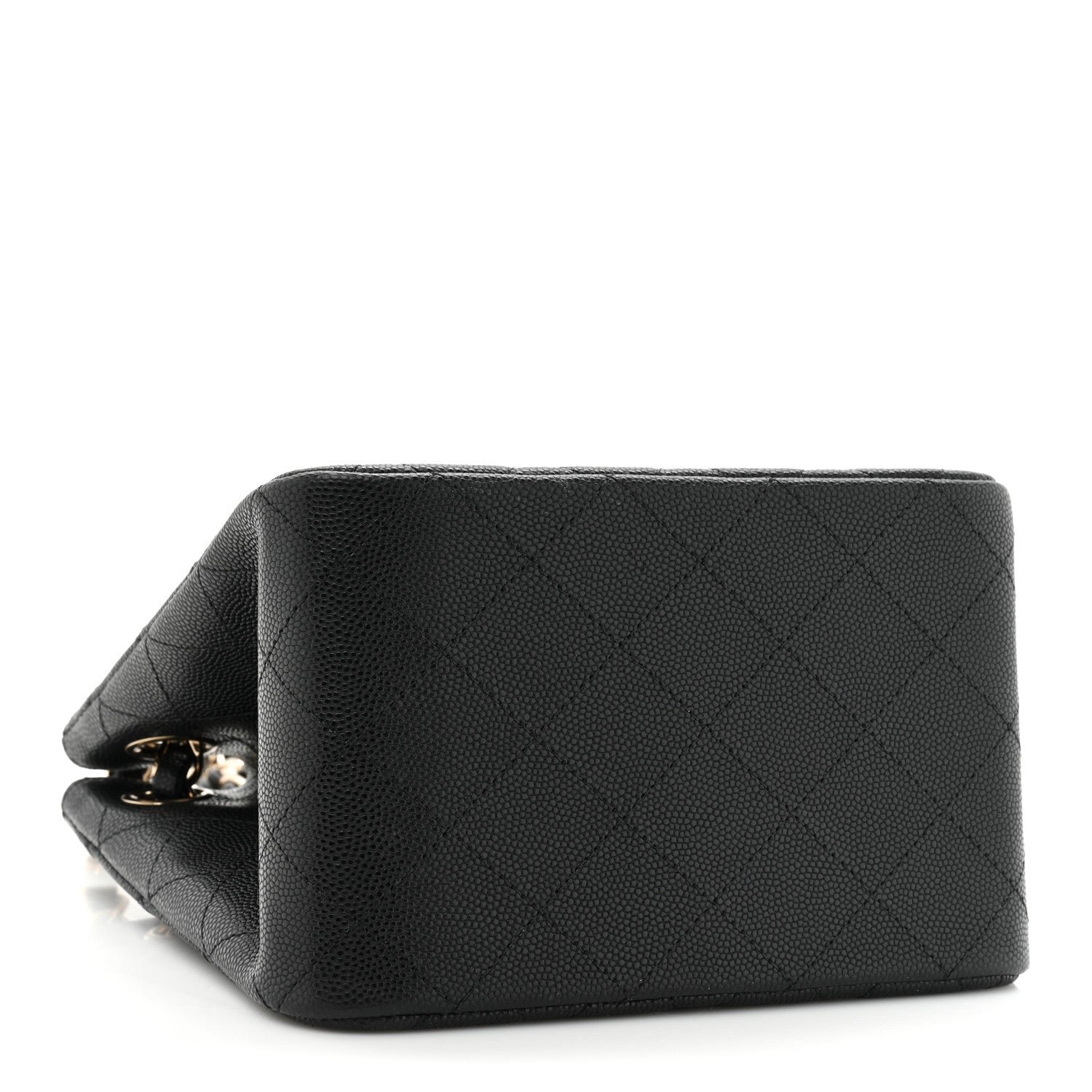 Chanel Caviar Quilted Mini Bucket Bag Black 4 of 9