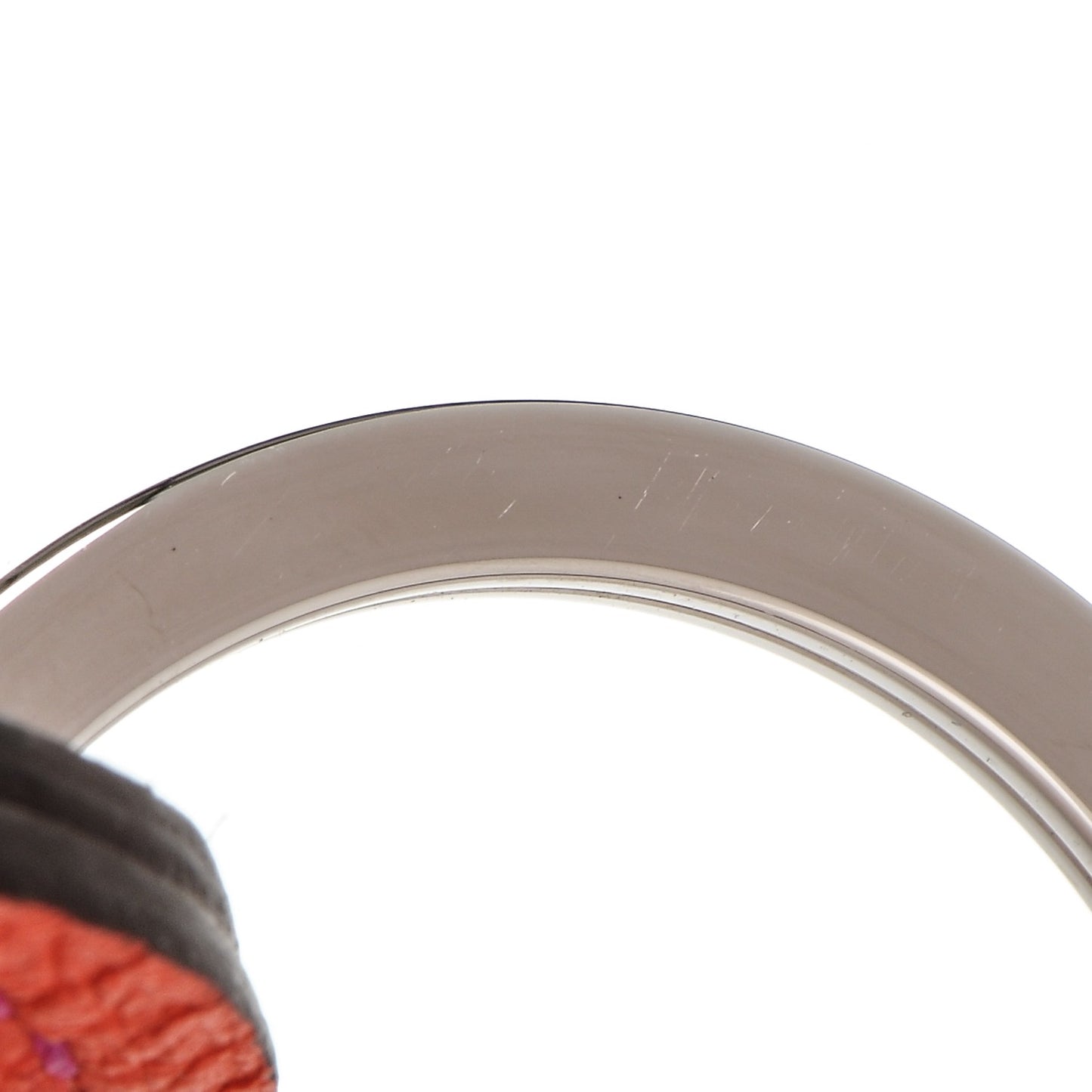 Togo Epsom Petit H Elephant Key Poppy Anemone